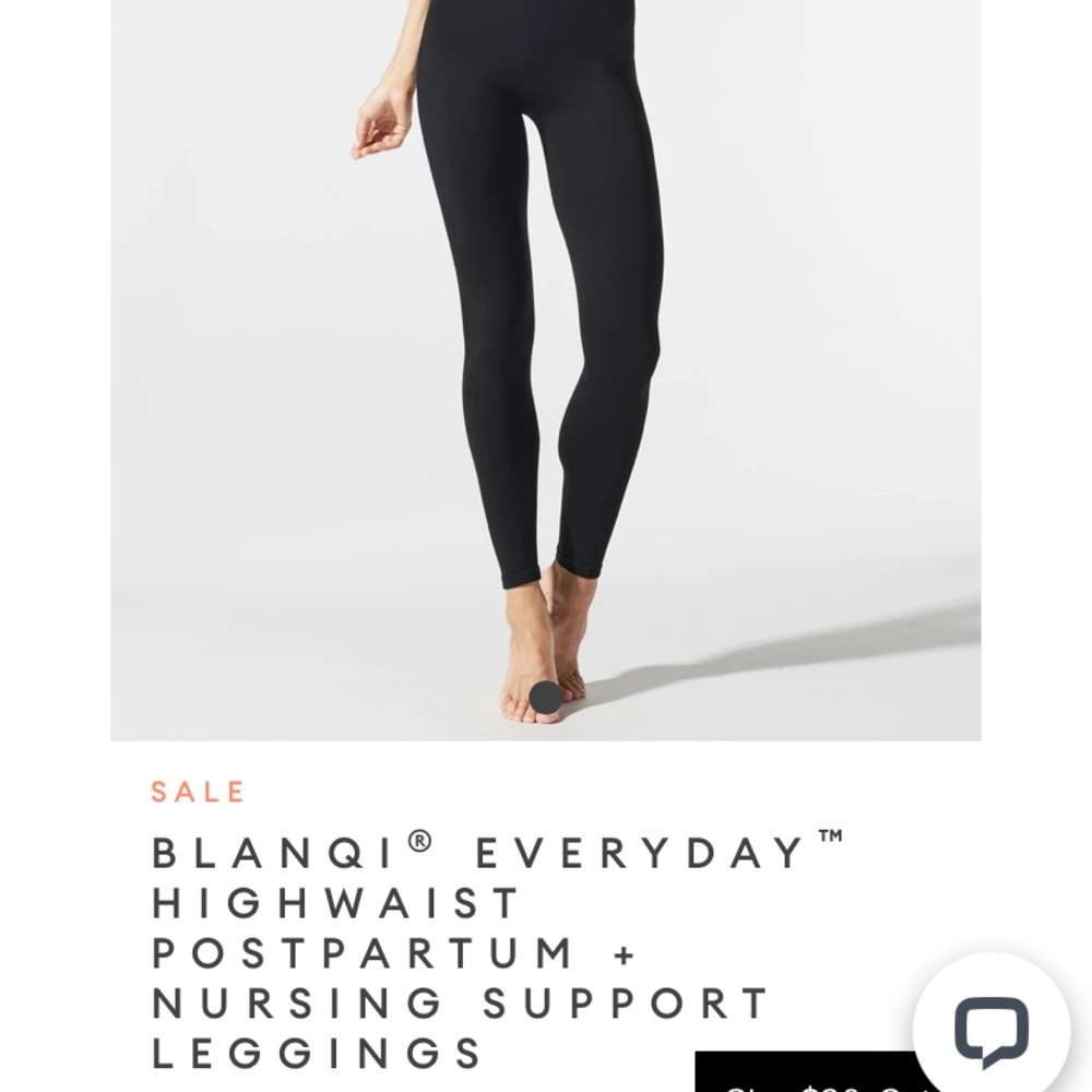 New high waist Blanqi support leggings - small